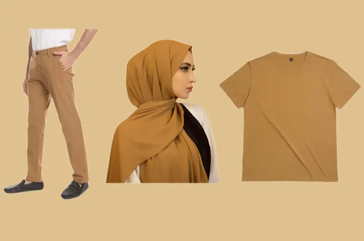 Contoh Warna Camel