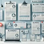 Blanko atau blangko Adalah