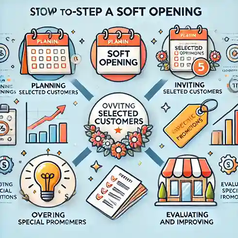 Langkah-Langkah Membuat Soft Opening