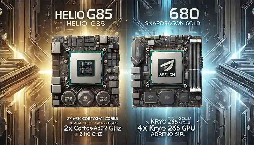 Perbandingan Helio G85 vs Snapdragon 680