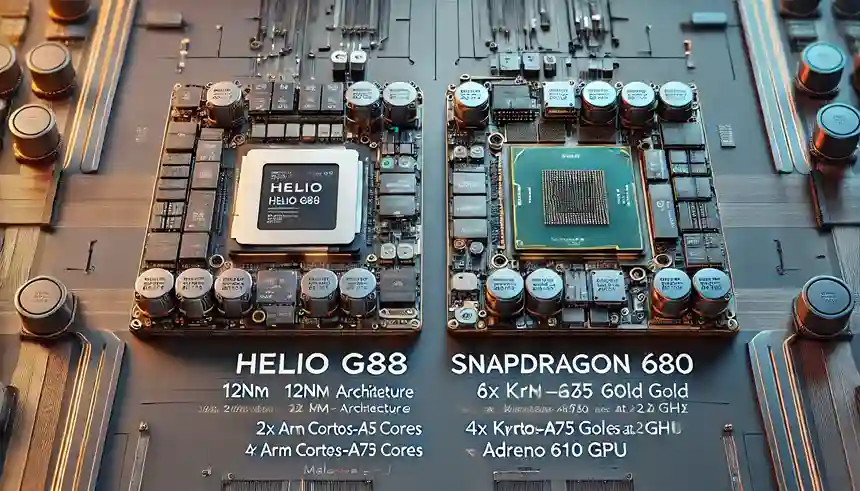 Perbandingan Helio G88 vs Snapdragon 680