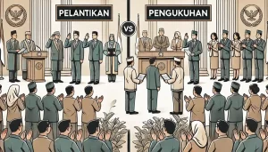 Perbedaan Pengukuhan dan Pelantikan