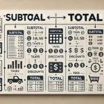 Perbedaan Total dan Subtotal dalam Keuangan dan Akuntansi
