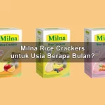 Milna Rice Crackers untuk Usia Berapa Bulan