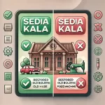 Penulisan yang Benar, Sediakala atau Sedia Kala