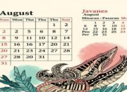 Kalender Jawa Agustus 2025 Lengkap: Weton, Hari Baik Pernikahan, dan Penanggalan Pasaran Tradisional