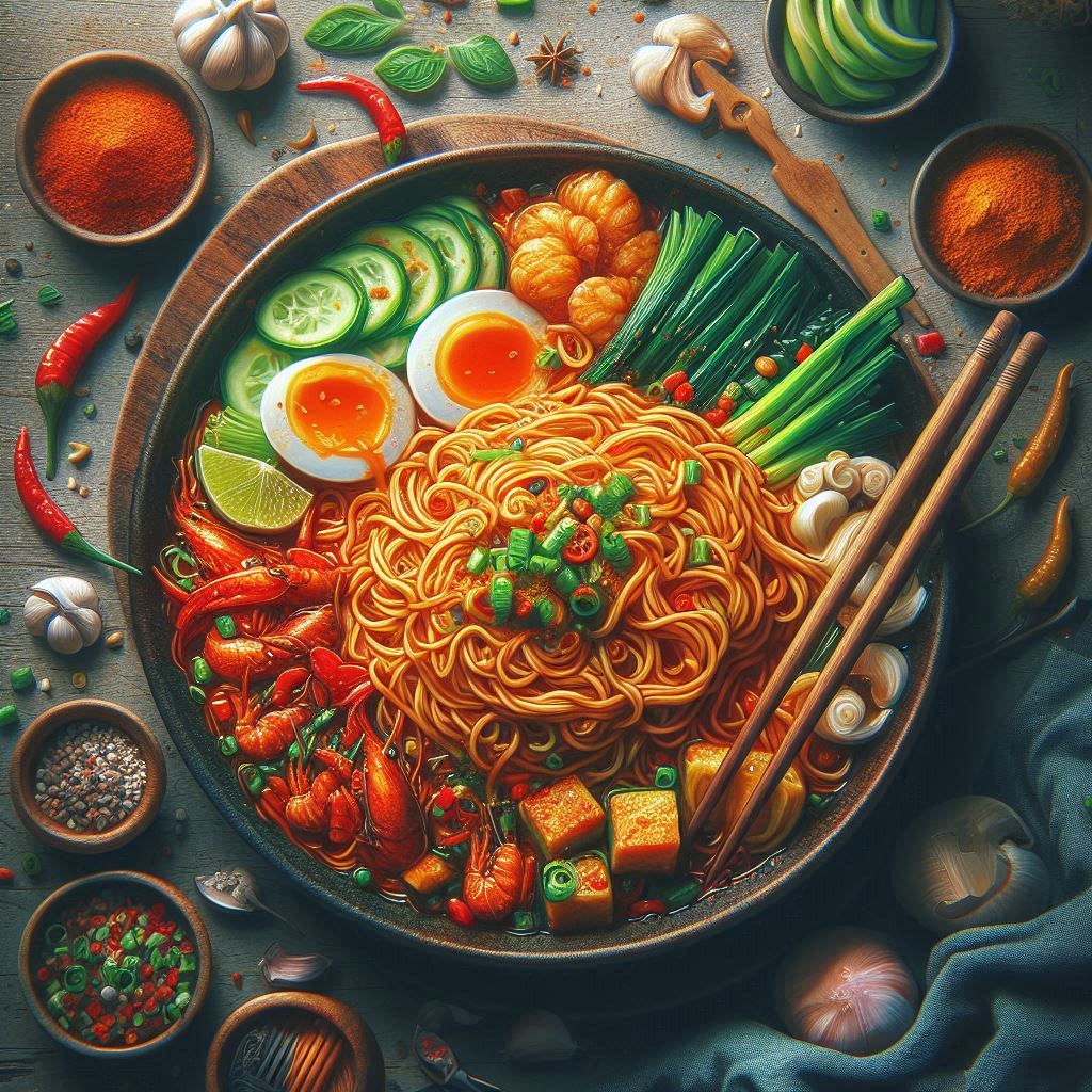 Cara Membuat Mie Nyemek Jawa Pedas dan Gurih