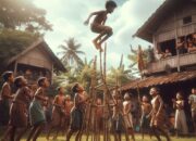 Egrang Tradisional Olahraga yang Kembali Diminati Anak Muda