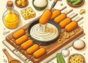 Cara Membuat Corndog Keju Mozzarella Ala Korea yang Lumer
