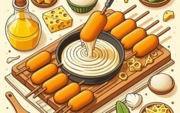 Cara Membuat Corndog Keju Mozzarella Ala Korea yang Lumer