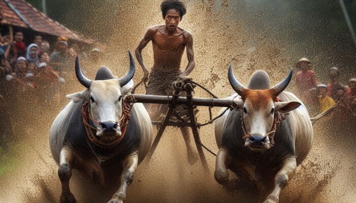 Inilah Pacu Jawi, Balap Sapi yang Viral dari Ranah Minang!